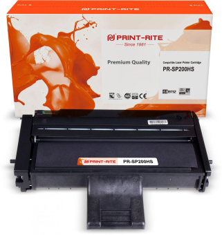 Картридж лазерный Print-Rite TFR450BPU1J1 PR-SP200HS SP200HS черный (2600стр.) для Ricoh SP 202SN/200N/203SFN от магазина РЭССИ