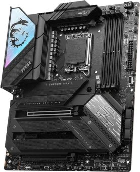 Материнская плата MSI MPG Z790 CARBON MAX WIFI II Soc-1700 Intel Z790 4xDDR5 ATX AC`97 8ch(7.1) 5Gigabit RAID+HDMI от магазина РЭССИ