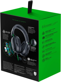 Наушники с микрофоном Razer BlackShark V2 X черный 1.3м мониторные оголовье (RZ04-03240100-R3M1) от магазина РЭССИ
