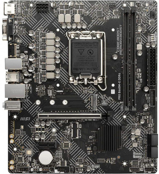 Материнская плата MSI PRO B660M-E DDR4 Soc-1700 Intel B660 2xDDR4 mATX AC`97 8ch(7.1) GbLAN+VGA+HDMI от магазина РЭССИ