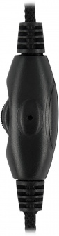 Наушники с микрофоном Оклик HS-M200 черный 1.8м накладные оголовье (1532011) от магазина РЭССИ