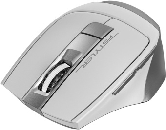 Мышь A4Tech Fstyler FB35S белый/серый оптическая (2000dpi) silent беспроводная BT/Radio USB для ноутбука (6but) от магазина РЭССИ