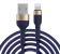 Картинка Кабель Romoss CB126 DYDC01010/CB126-81-733 USB (m)-Lightning (m) 2м синий от магазина РЭССИ Кабель Romoss CB126 DYDC01010/CB126-81-733 USB (m)-Lightning (m) 2м синий от магазина РЭССИ