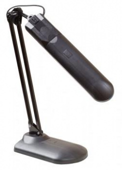 Светильник Трансвит ДЕЛЬТА 1У (Delta1U/Bl) настольный на подставке G23 черный 11Вт от магазина РЭССИ