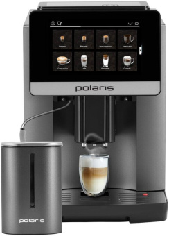 Кофемашина Polaris PACM 2080AC 1500Вт темно-серый от магазина РЭССИ