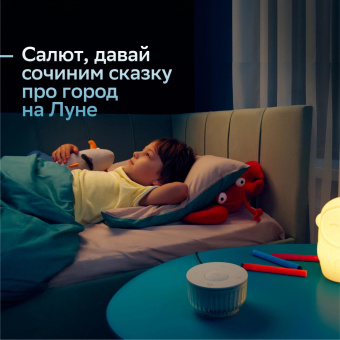 Умная колонка Sber Boom Mini 2 SBDV-00250G Салют серый 5W Mono BT/Wi-Fi от магазина РЭССИ