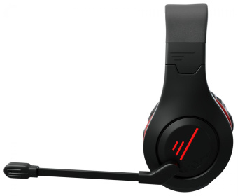 Наушники с микрофоном GMNG HS-L325G черный/красный 2.2м мониторные оголовье (1533553) от магазина РЭССИ