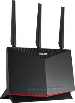 Роутер беспроводной Asus RT-AX86U AX5700 10/100/1000BASE-TX/4G ready черный от магазина РЭССИ