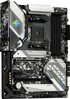 Материнская плата Asrock B550 STEEL LEGEND Soc-AM4 AMD B550 4xDDR4 ATX AC`97 8ch(7.1) 2.5Gg RAID+HDMI+DP от магазина РЭССИ