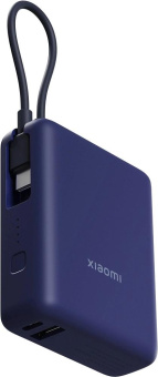 Мобильный аккумулятор Xiaomi BHR9341GL 10000mAh PD 33W 3A USB-A/USB-C синий от магазина РЭССИ