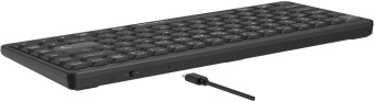 Клавиатура A4Tech Fstyler FBX53C черный USB беспроводная BT/Radio slim Multimedia (FBX53C) от магазина РЭССИ