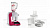 Кухонная машина Bosch MUM58420 планетар.вращ. 1000Вт рубиновый/серебристый от магазина РЭССИ