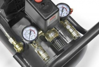 Компрессор поршневой Парма БМ K-1500/24БМ безмасляный 237л/мин 24л 1500Вт серый/черный от магазина РЭССИ