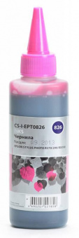 Чернила Cactus CS-I-EPT0826 светло-пурпурный 100мл для Epson StPh R270/290/RX590 от магазина РЭССИ