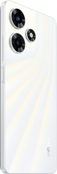 Смартфон Infinix X6831 Hot 30 128Gb 8Gb белый моноблок 3G 4G 2Sim 6.78" 1080x2460 Android 13 50Mpix 802.11 a/b/g/n/ac NFC GPS GSM900/1800 GSM1900 TouchSc FM microSD max1024Gb от магазина РЭССИ