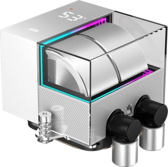 Система водяного охлаждения PcCooler DS360 WH Soc-AM5/AM4/1200/1700/1851 белый 4-pin Al LCD 300W Ret (DS360-WHNWXX-GL) от магазина РЭССИ