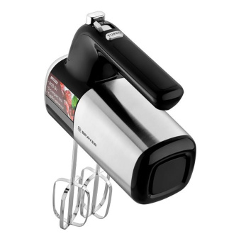 Миксер BRAYER 800 Вт 5 скоростей режим турбо насадки-венчики насадки для взбивания BR1302 от магазина РЭССИ