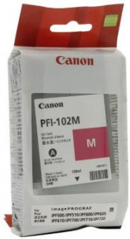 Картридж струйный Canon PFI-102M 0897B001 пурпурный для Canon iP F510/605/610 от магазина РЭССИ