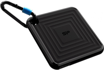 Накопитель SSD Silicon Power USB-C 2TB SP020TBPSDPC60CK PC60 1.8" черный от магазина РЭССИ