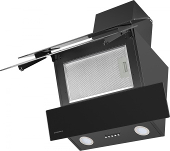 Вытяжка каминная Maunfeld Cascada Push 60 черный управление: кнопочное (1 мотор) от магазина РЭССИ