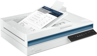 Сканер планшетный HP ScanJet Pro 2600 f1 (20G05A) A4 белый от магазина РЭССИ
