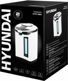 Термопот Hyundai HYTP-3850 6л. 750Вт белый/черный от магазина РЭССИ