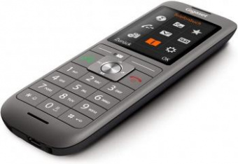 Р/Телефон Dect Gigaset CL660A SYS RUS черный автооветчик АОН от магазина РЭССИ