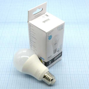 Лампа LED Gauss 15W хол (228) от магазина РЭССИ