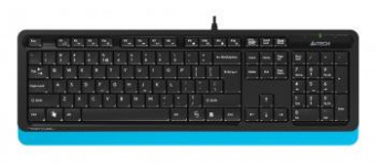 Клавиатура A4Tech Fstyler FK10 черный/синий USB от магазина РЭССИ