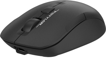 Мышь A4Tech Fstyler FG16CS Air2 черный оптическая (2000dpi) silent беспроводная USB для ноутбука (3but) от магазина РЭССИ
