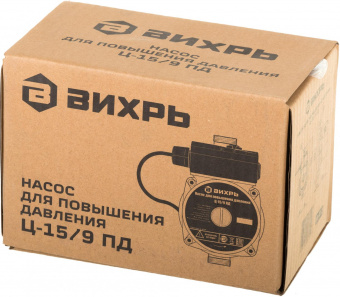 Насос центробежный Вихрь Ц-15/9 ПД 120Вт 1500л/час (68/7/13) от магазина РЭССИ