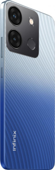 Смартфон Infinix X6517 Smart 7 Plus 64Gb 3Gb синий моноблок 3G 4G 2Sim 6.56" 720x1612 Android 12 13Mpix 802.11 a/b/g/n/ac NFC GPS GSM900/1800 GSM1900 TouchSc FM microSD max2048Gb от магазина РЭССИ
