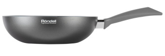 Сковорода ВОК (WOK) Rondell Strike RDA-1398 круглая 28см покрытие: Xylan Plus ручка несъемная (без крышки) серый от магазина РЭССИ