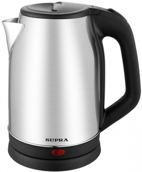 Чайник электрический Supra KES-1842S 1.8л. черный/нержавеющая сталь (корпус: нержавеющая сталь) от магазина РЭССИ