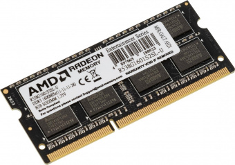 Память DDR3L 8Gb 1600MHz AMD R538G1601S2SL-U RTL PC3-12800 CL11 SO-DIMM 204-pin 1.35В Ret от магазина РЭССИ