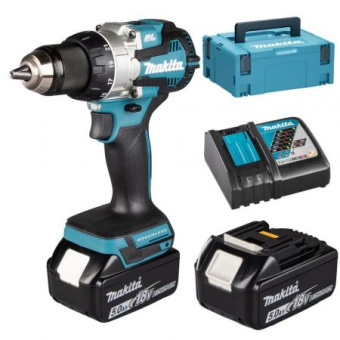 Дрель-шуруповерт Makita DDF489RTJ 620Вт аккум. патрон:быстрозажимной от магазина РЭССИ