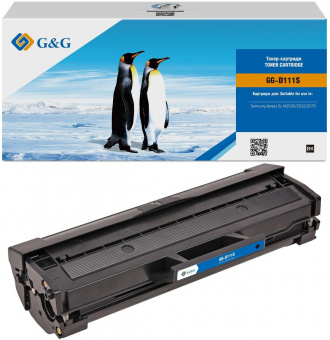 Картридж лазерный G&G GG-D111S черный (1000стр.) для Samsung Samsung Xpress SL-M2020/2022/2070 от магазина РЭССИ