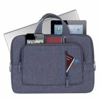 Сумка для ноутбука 13.3" Riva 7520 серый полиэстер (7520 GREY) от магазина РЭССИ