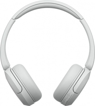 Наушники накладные Sony WH-CH520 белый беспроводные bluetooth оголовье (WH-CH520/W) от магазина РЭССИ