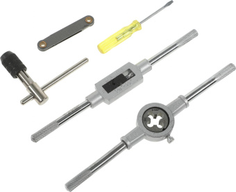 Набор метчиков и плашек Зубр 2810-H40_z01 40 предметов (жесткий кейс) от магазина РЭССИ