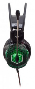 Наушники с микрофоном Оклик HS-L500G TOXIC черный 2.2м мониторные оголовье (472656) от магазина РЭССИ