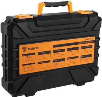 Набор инструментов Deko DKMT72-1 72 предмета (жесткий кейс) от магазина РЭССИ