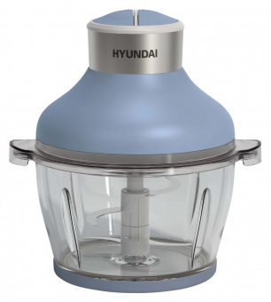 Измельчитель электрический Hyundai HYC-G4208 1.5л. 500Вт синий/серебристый от магазина РЭССИ