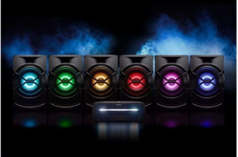 Минисистема Sony SHAKE-X30 черный CD CDRW DVD DVDRW BR FM USB BT от магазина РЭССИ