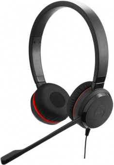 Наушники с микрофоном Jabra Evolve 30 II MS черный 1.2м накладные оголовье (5399-823-309) от магазина РЭССИ