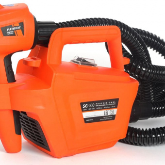 Краскопульт Patriot SG 900 HVLP 800Вт бак:800мл 900гр/мин от магазина РЭССИ