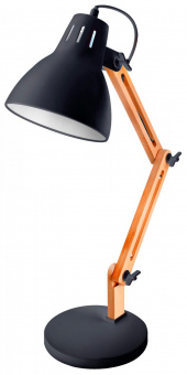 Светильник Camelion KD-355 C02 (14158) настольный на основание E27 черный 40Вт от магазина РЭССИ