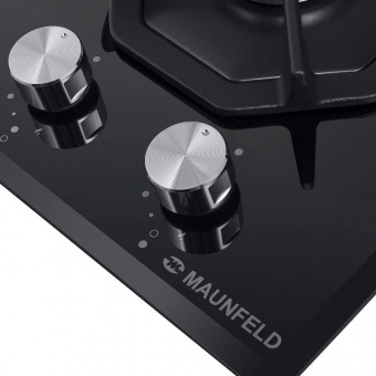 Газовая варочная поверхность Maunfeld EGHG.32.2CB/G черный от магазина РЭССИ