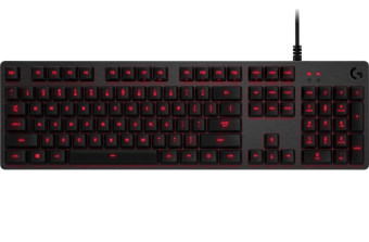 Клавиатура Logitech G413 Carbon механическая черный USB Multimedia for gamer LED (920-008310) от магазина РЭССИ