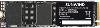 Накопитель SSD SunWind PCIe 3.0 x4 2TB SWSSD002TN3 NV3 M.2 2280 от магазина РЭССИ